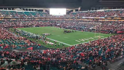 Photo of Hard Rock Stadium.