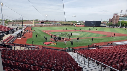 Photo of Jim Patterson Stadium.