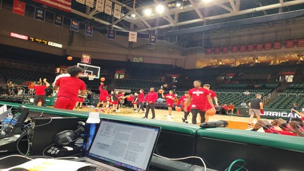 Photo of the Watsco Center.